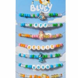 Bluey BFF Beaded Bracelets